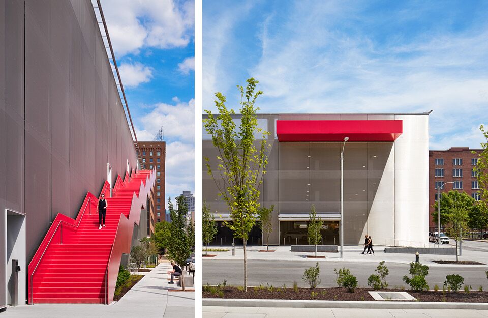 N.ハリウッド×フラグメントデザイン 1984 ポスター PARKING銀座 1950 Olive Parking Garage – Snow Kreilich Architects